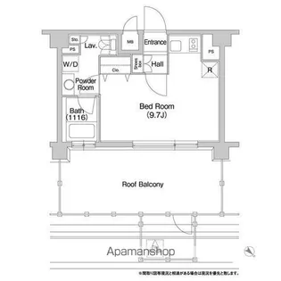 コンフォリア豊洲【7階】の間取り