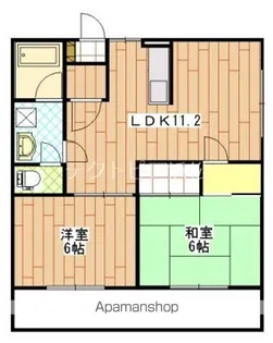 アビタ美吉VI【1階】の間取り