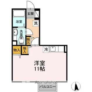 エスポワール【2階】の間取り