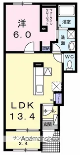 グランハピネス Ⅴ【1階】の間取り