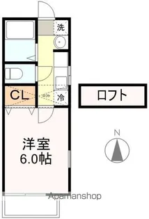 デモーラ小田原【2階】の間取り