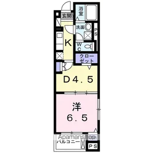 オークリーフビレッジ【2階】の間取り