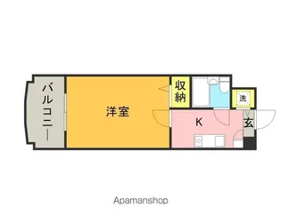メゾン・ド・パラージュ【605号室】の間取り