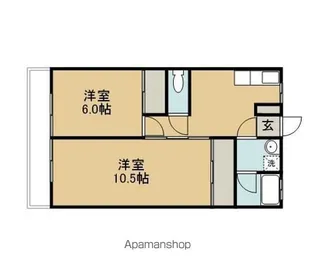 メゾンド・F【303号室】の間取り