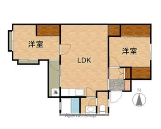 久喜コーポⅠ【305号室】の間取り