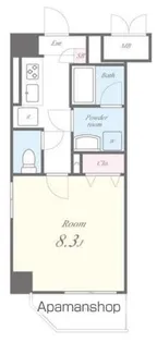 エスポアール扇西【1階】の間取り