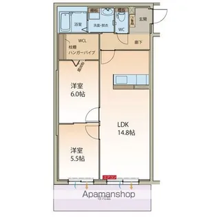NEOSTAGE Ⅱ【3階】の間取り