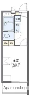 レオパレスセジュール菊川【2階】の間取り