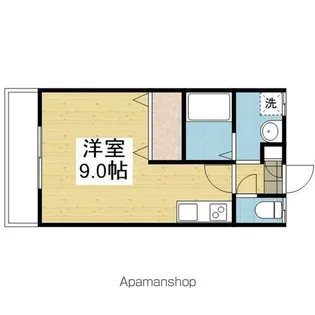 高岡ハイツ【203.号室】の間取り