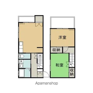 コーポサイトウA【1階】の間取り