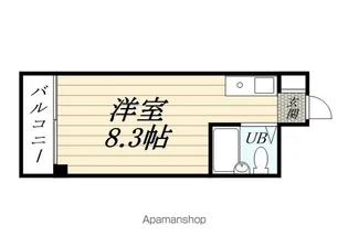 レジデンス東寺尾【104号室】の間取り
