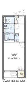 クレイノCRYSTAL【2階】の間取り