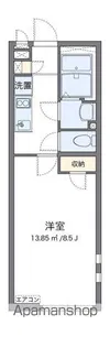 クレイノトウィンクルD【1階】の間取り
