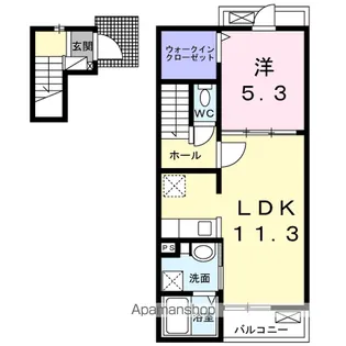 ライズ・トミヤ【2階】の間取り