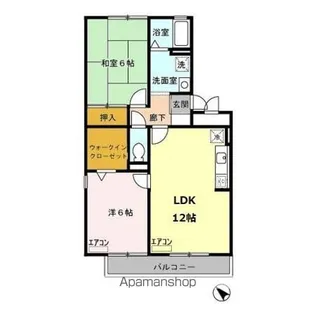 シャネルI&S【2階】の間取り