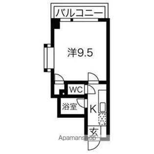 シティライフ春岡【3階】の間取り