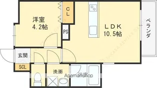アーキビルド4【1階】の間取り