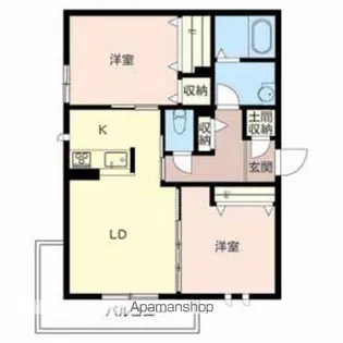 CASA REGIO堺東【3階】の間取り