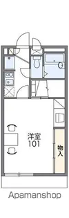 レオパレスONO【204号室】の間取り