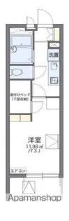 レオパレスサンシャイン【306号室】の間取り