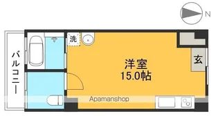 1Rの間取り画像