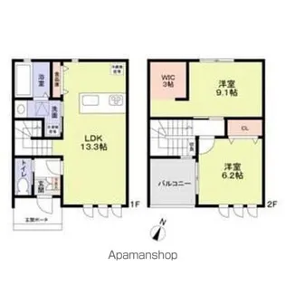 PARK MAISON【1階】の間取り