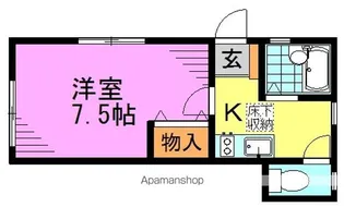 ノーブルホワイト【1階】の間取り