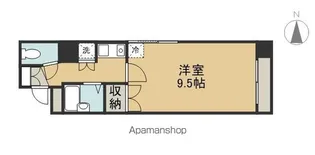 ウェルステージ木町通【505号室】の間取り