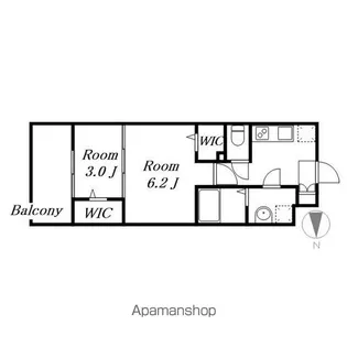 エスリード栄エステージ【11階】の間取り