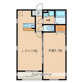 グランレーヴ大曽根Ⅱ【1階】の間取り