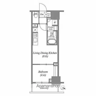 ACP RESIDENCE 浅草【3階】の間取り