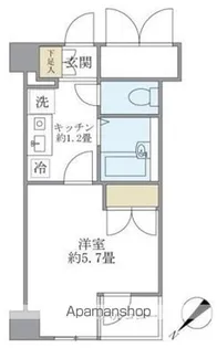 KDXレジデンス横浜関内【2階】の間取り