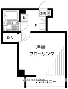 パークパレス綾瀬【3階】の間取り