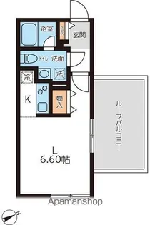PASEO新宿【5階】の間取り