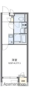 クレイノHOPE 浜町【207号室】の間取り