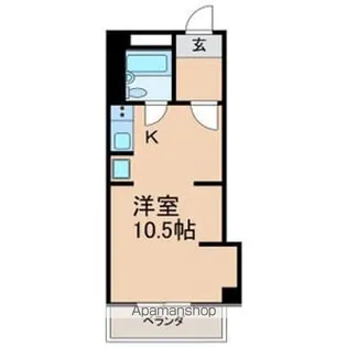 CASA NOAH 鶴舞公園I【6階】の間取り