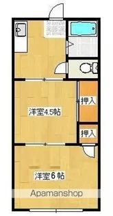 サンライフ松本【2階】の間取り