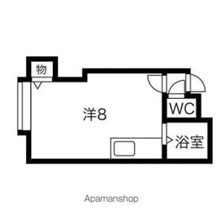 フラットJ学園前【101号室】の間取り