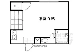 MORE西洞院【5A号室】の間取り