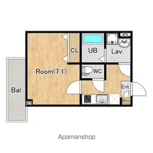 (仮称)ジーメゾン春日部緑町ルヴェール【2階】の間取り