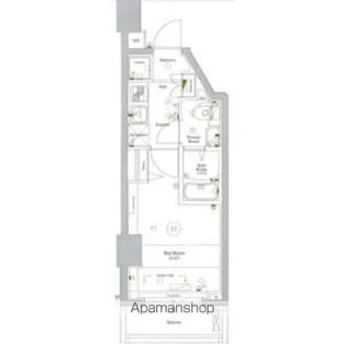 AXAS池袋本町【1階】の間取り