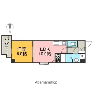 HF名駅北レジデンス EAST【505号室】の間取り