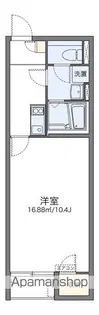 レオネクストアンソレイユE【1階】の間取り