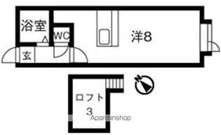 AMS文京台27B【205号室】の間取り
