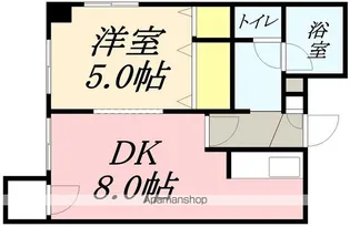 アップルハイム船見坂【3階】の間取り
