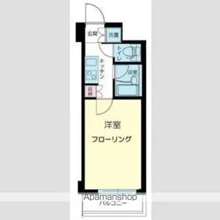 ルーブル鷺宮【2階】の間取り