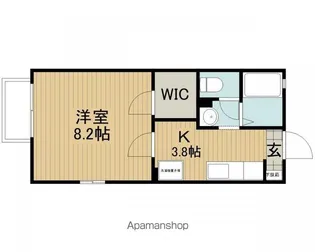 パストラル柴宮【101号室】の間取り