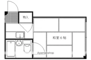 生駒ハイツ【303号室】の間取り