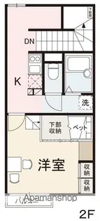 アヴニール元山【2階】の間取り
