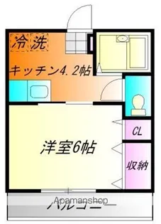 アクシス【2階】の間取り